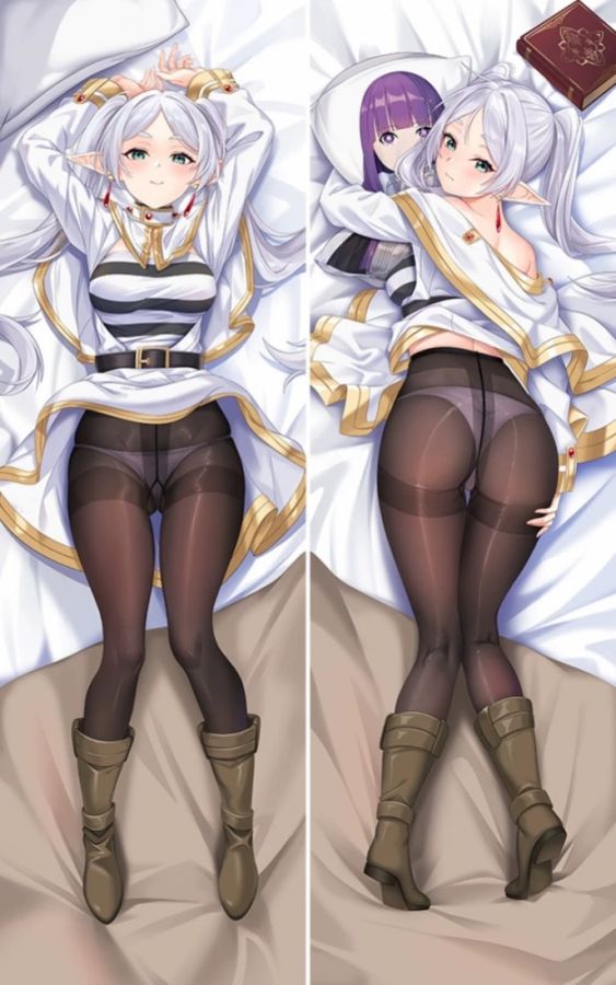 Frieren: Beyond Journey's End Frieren Anime Dakimakura Girl Body Pillow Cover image 0
