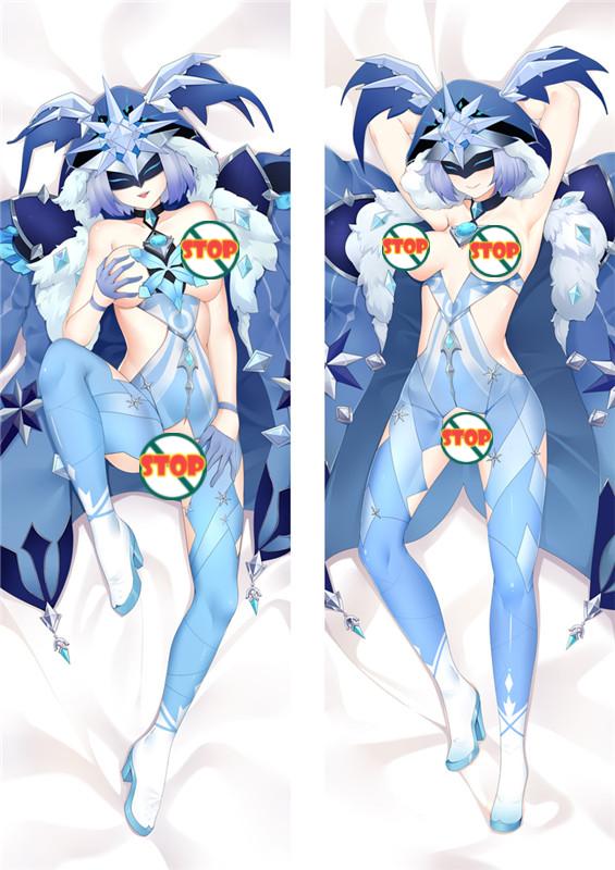 Genshin Impact Fatui Cryo Cicin Mage Dakimakura Body Pillow Cover image 0