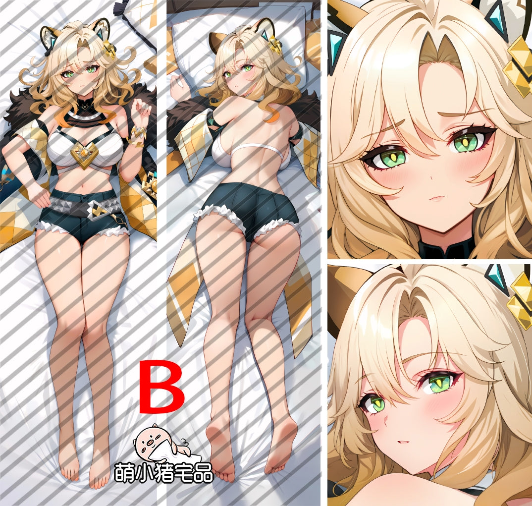 Genshin Impact Xilonen Anime Dakimakura Pillow Cover image 0
