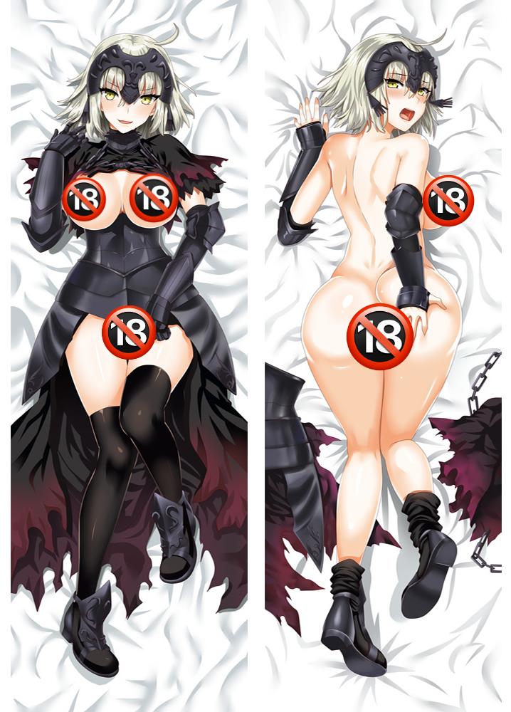 Fate Grand Order Jeanne d'Arc with Double Sides Zipper To Make Love Anime Dakimakura Pillow Case image 0