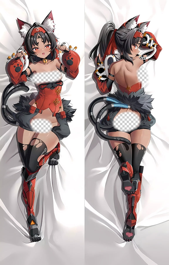 Zenless Zone Zero Nekomiya Mana Anime Dakimakura Body Pillow Cover image 0