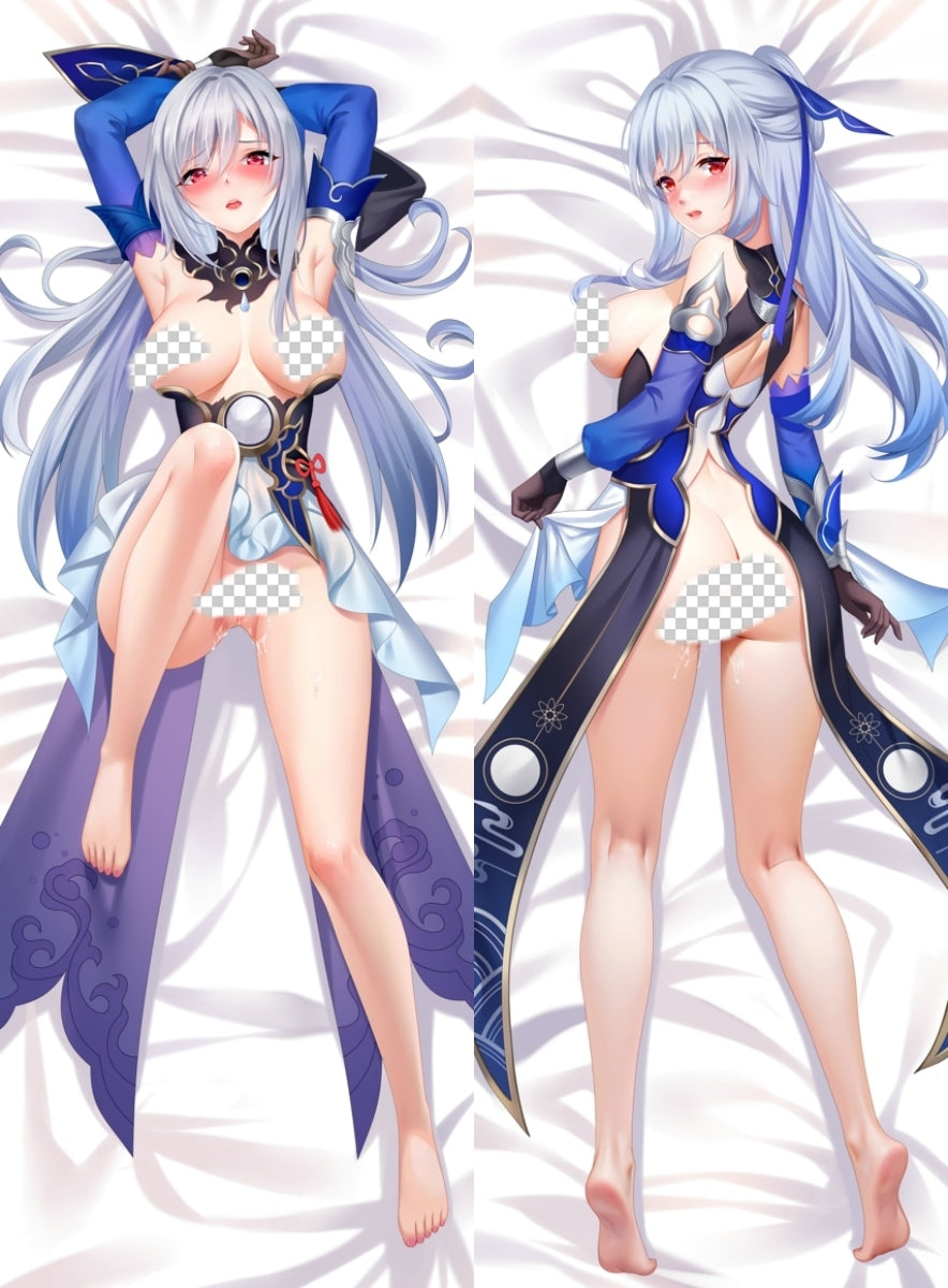 Honkai: Star Rail Jingliu Anime Dakimakura Sexy Pillow Cover image 0