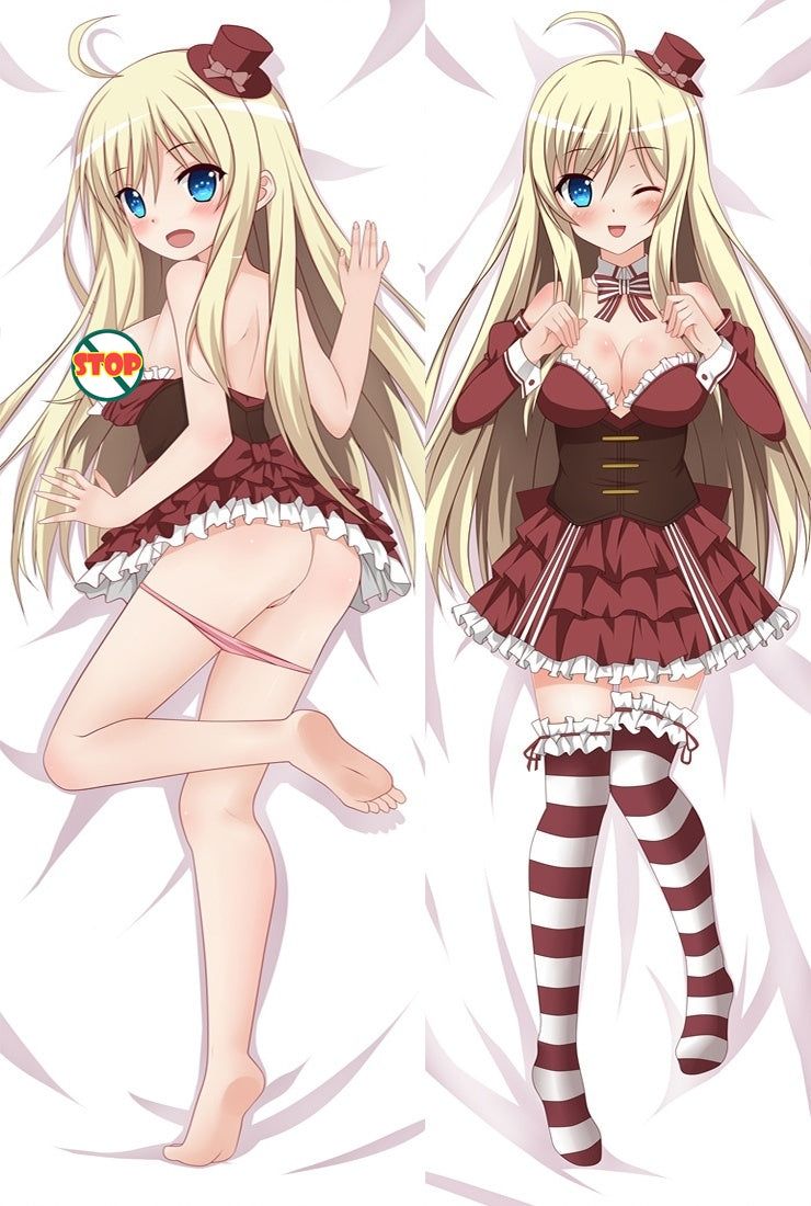 Noucome chocolate Anime Dakimakura Pillow Cover image 0