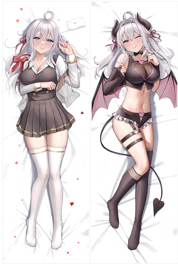 Alya Sometimes Hides Her Feelings in Russian Anime Dakimakura Girl Body Pillow Cover image 0