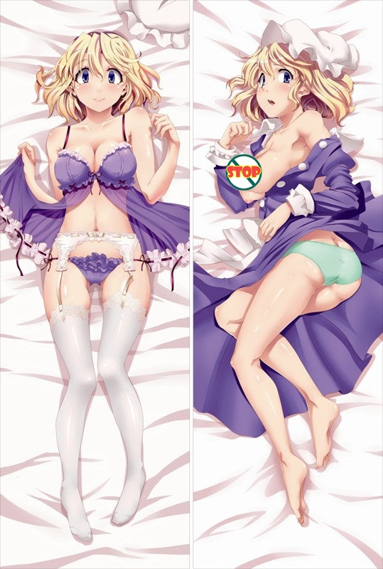 TouHou ProjectMaribel Hearn Anime Dakimakura Waifu Pillow Case image 0