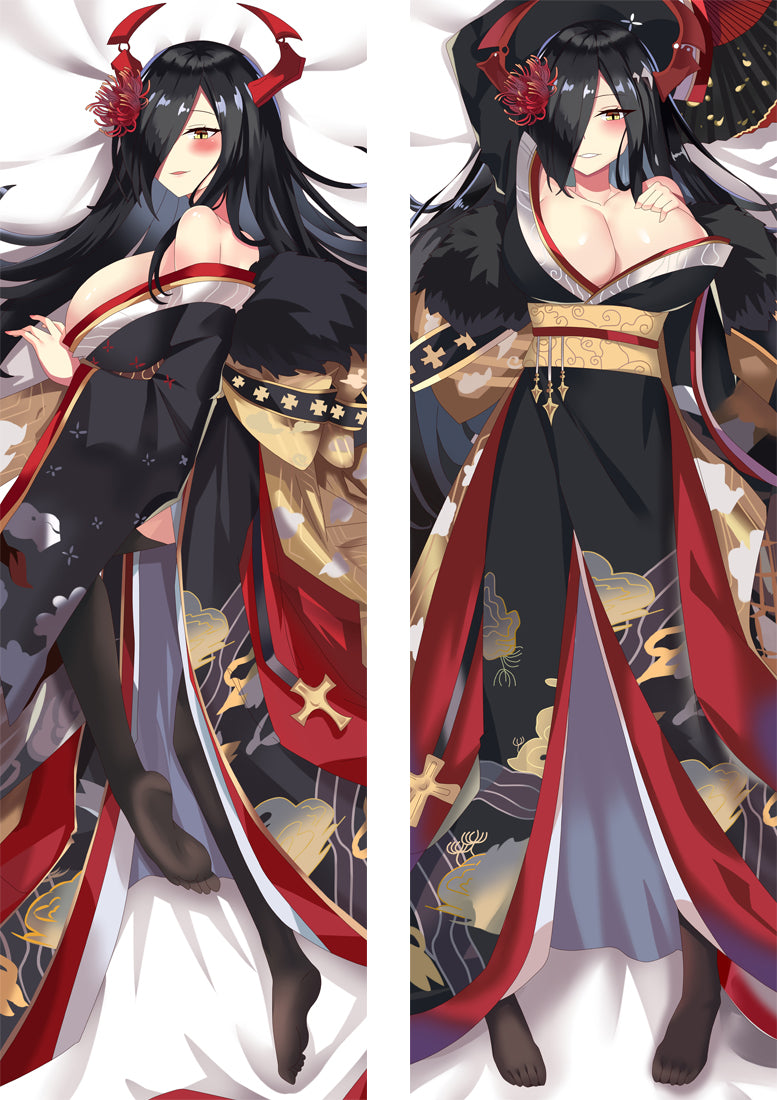 Azur Lane KMS Friedrich der GroÃe Anime Dakimakura Pillow Cover image 0
