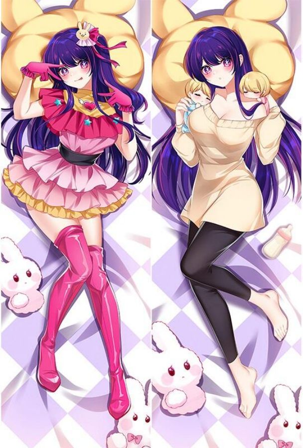 Oshi no Ko Hoshino Ai Anime Dakimakura Sexy Body Pillow Cover image 0
