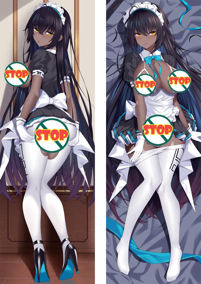 Blue Archive Karin with Double Sides Zipper to make love Anime Dakimakura Pillow Case image 0