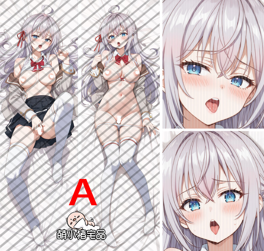 Alya Sometimes Hides Her Feelings in Russian Alisa Mikhailova Kujou Anime Dakimakura Naked Pillow Cover image 0