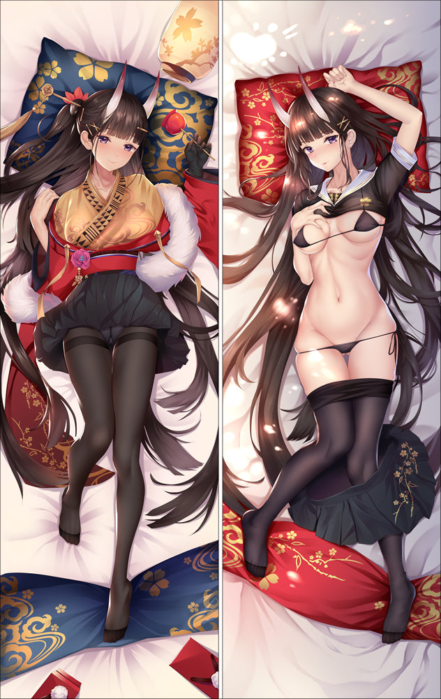 Azur Lane IJN Noshiro Anime Dakimakura Body Pillow Cover image 0