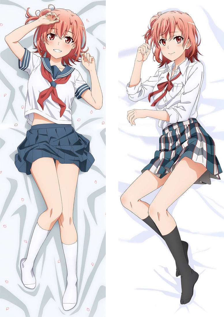 My Youth Romantic Comedy Is Wrong, As I Expected Yui Yuigahama Anime Dakimakura Body Pillow Cover image 0