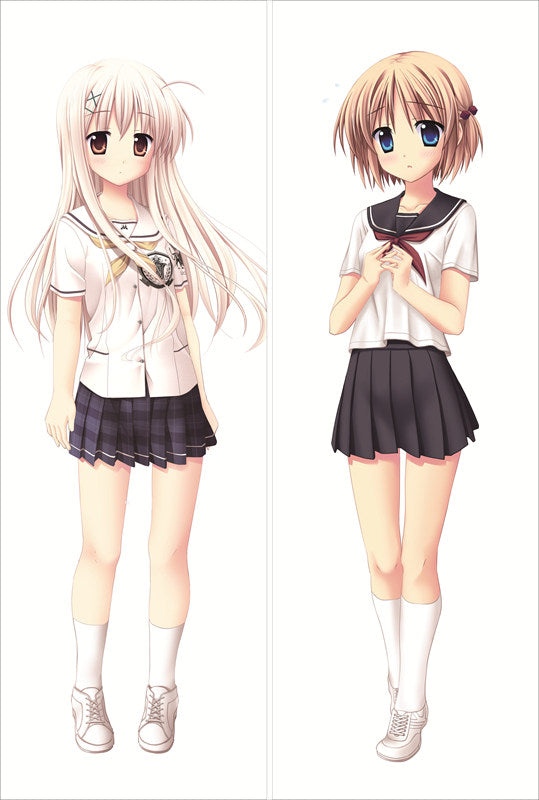 Aqua Nanari Tsukishiro + Kaede Minami Anime Dakimakura Japanese Pillow Cover image 0