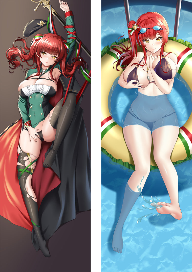 Azur Lane RN Zara Anime Dakimakura Pillow Cover image 0