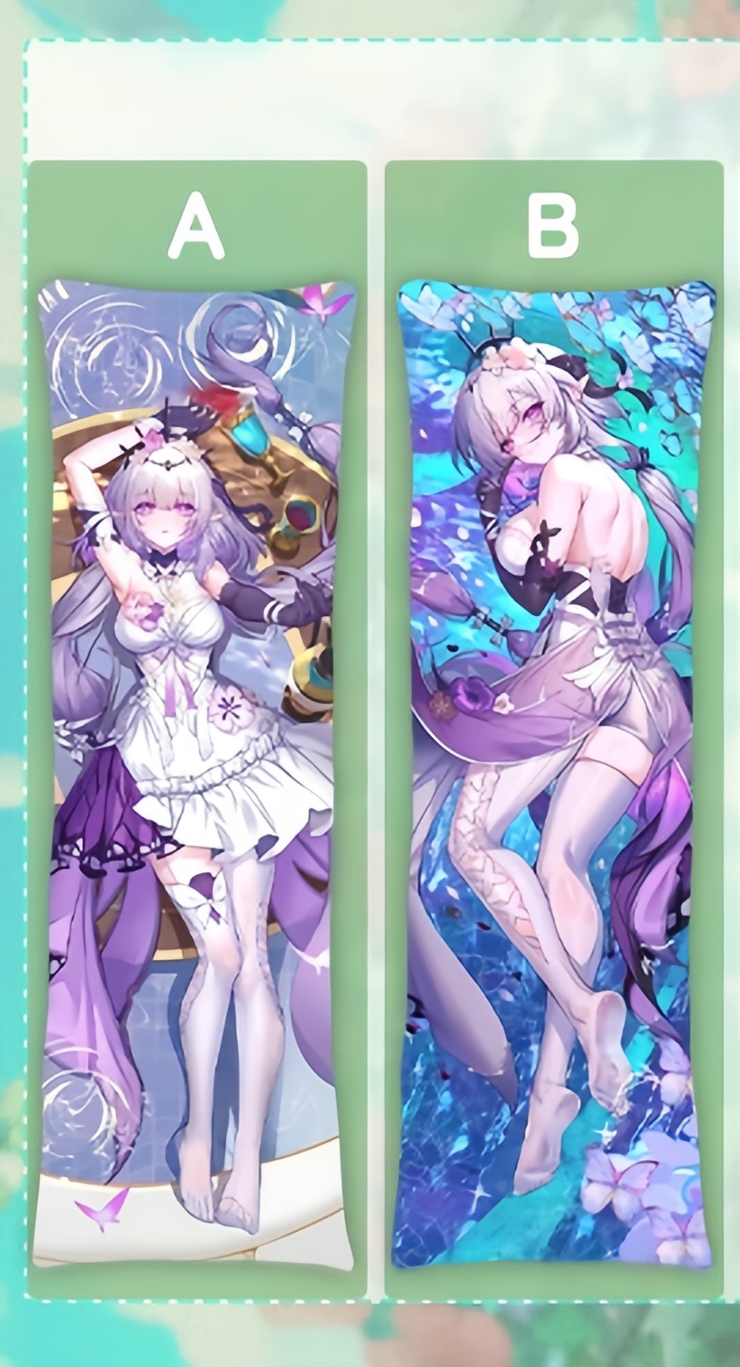 Honkai: Star Rail Castorice Anime Dakimakura Girl Body Pillow Cover image 0