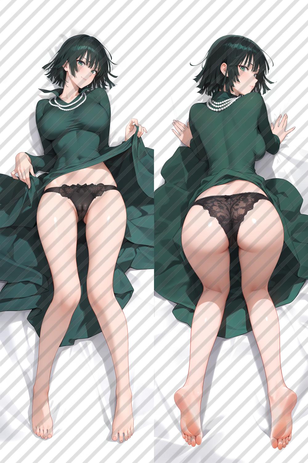 One-Punch Man Fubuki Anime Dakimakura Girl Body Pillow Cover image 0