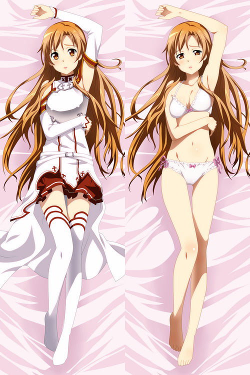 Sword Art Online Asuna Anime Dakimakura Pillow Cover image 0