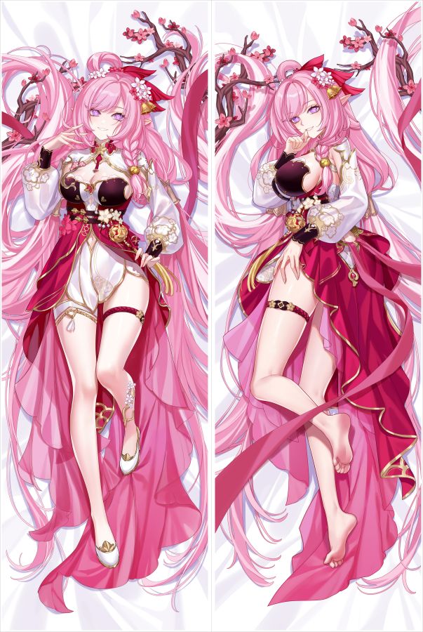Honkai Impact 3rd Elysia Anime Dakimakura Sexy Body Pillow Cover image 0