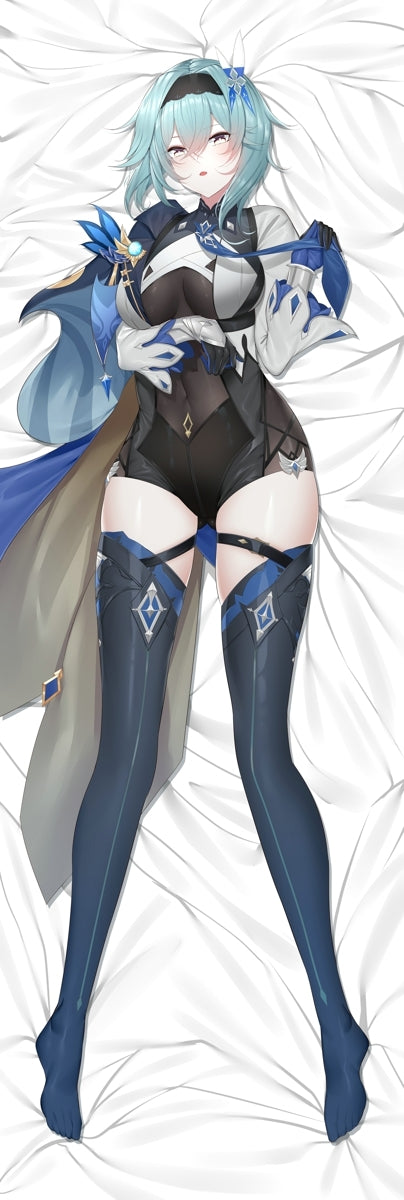 Genshin Impact Eula Anime Dakimakura Body Pillow Cover image 0