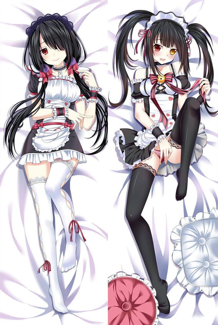 Date A Live Kurumi Tokisaki Anime Game Dakimakura Pillow Case Cover image 0