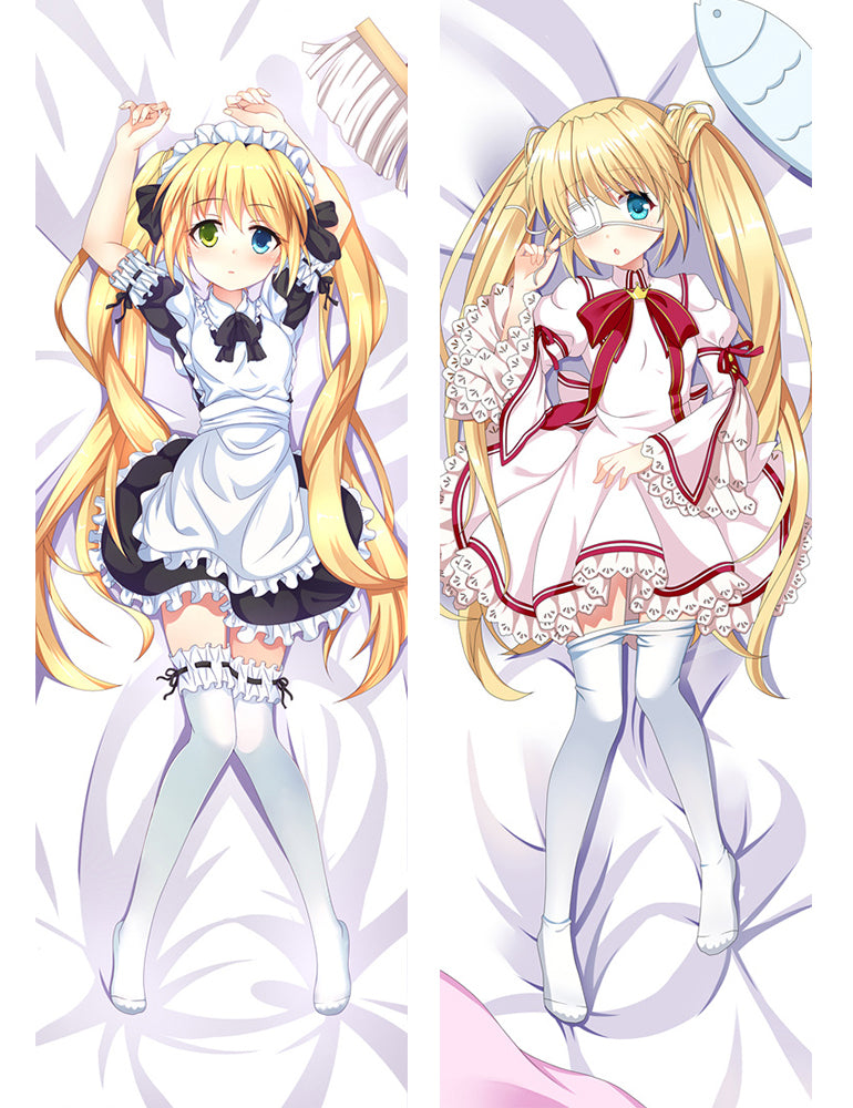 Anime Otaku Dakimakura Rewrite Nakatsu Shizuru Hugging Body Pillow Case image 0