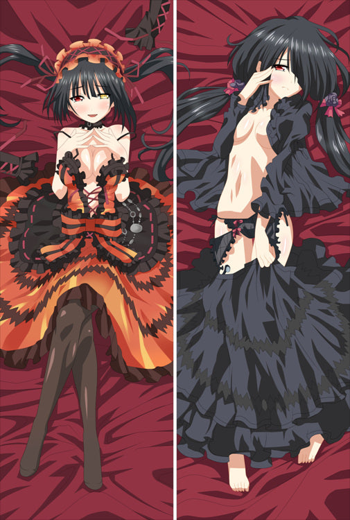 Date A Live Kurumi Tokisaki Anime Dakimakura Pillow Cover image 0