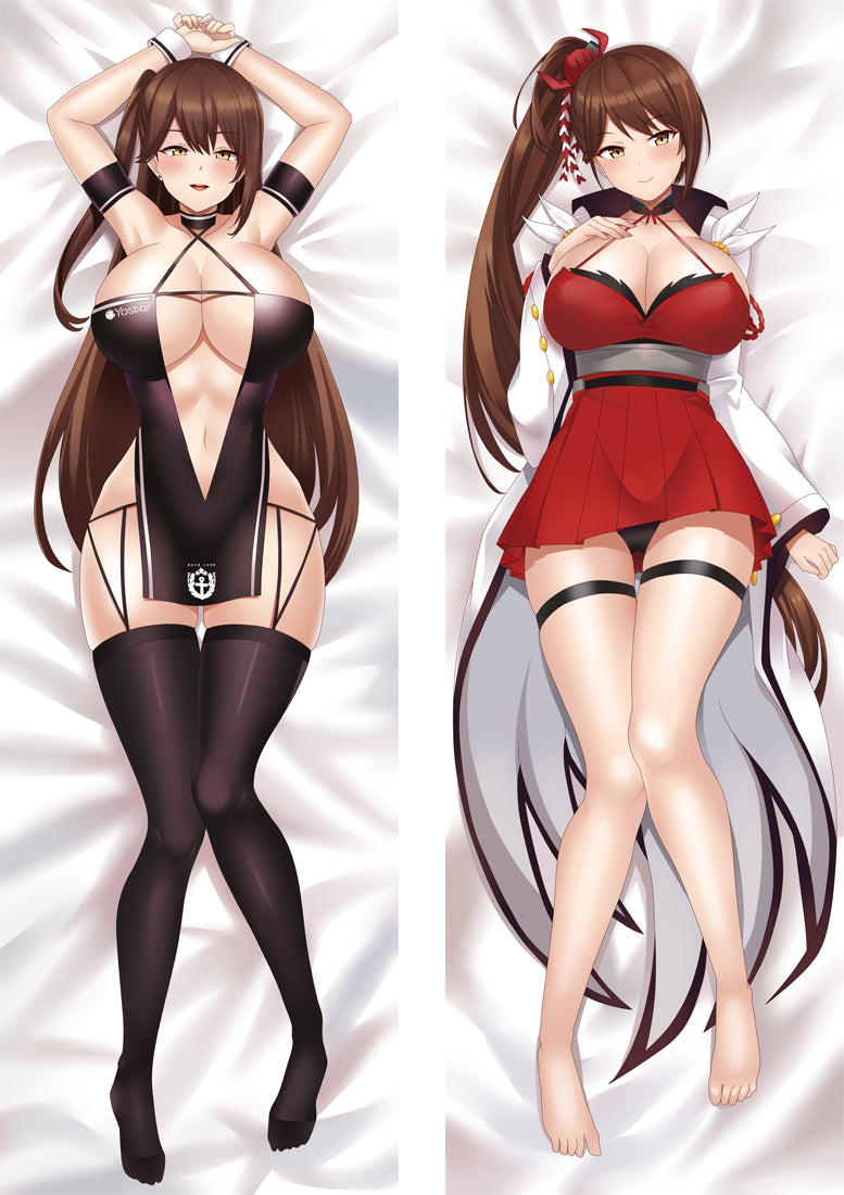 Azur Lane IJN Zuikaku Anime Dakimakura Body Pillow Cover image 0