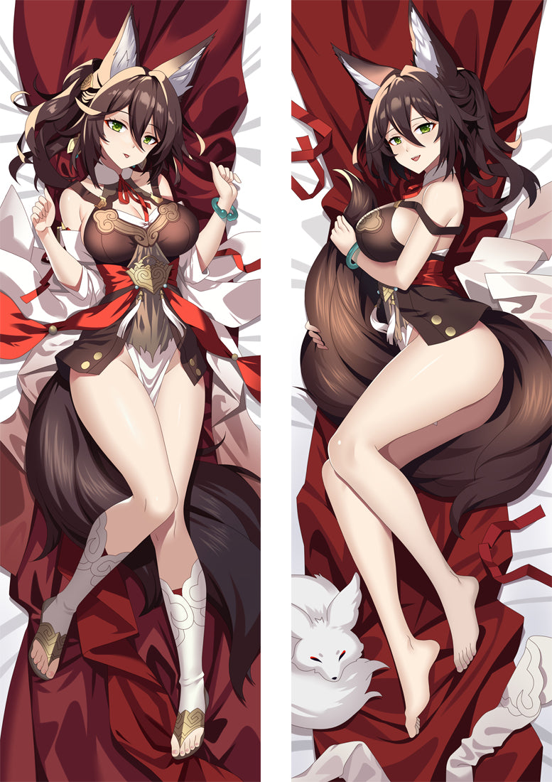 Honkai Star Rail Tingyun Anime Waifu Dakimakura Body Pillow Cover image 0