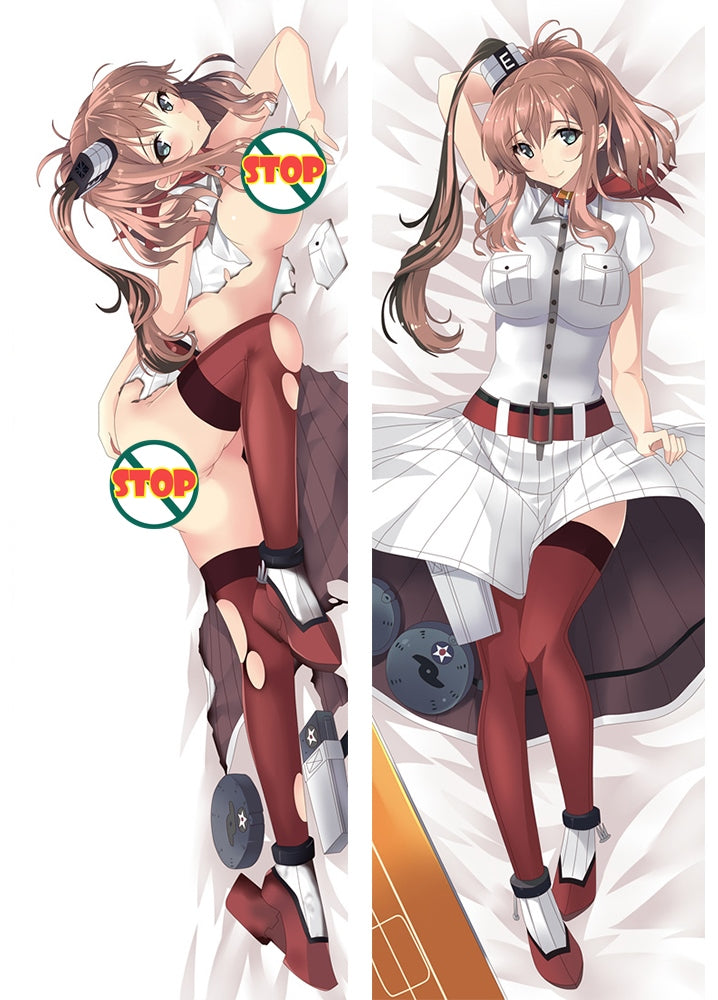 Kantai Collection Saratoga Anime Dakimakura Pillow Cover image 0