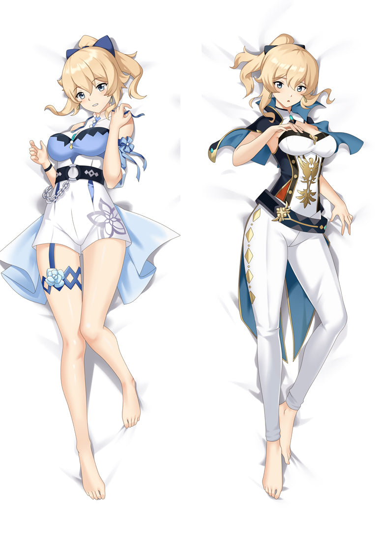 Genshin Impact Jean Dakimakura Body Pillow Cover image 0