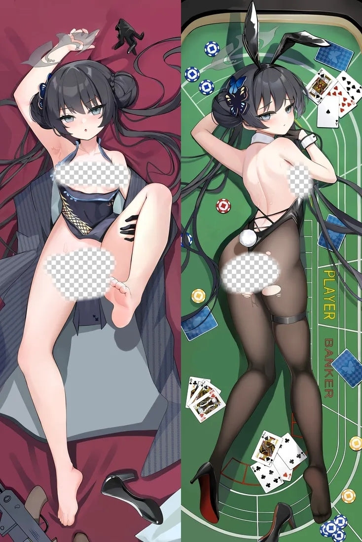 Blue Archive Ryuuge Kisaki Anime Dakimakura Sexy Body Pillow Cover image 0