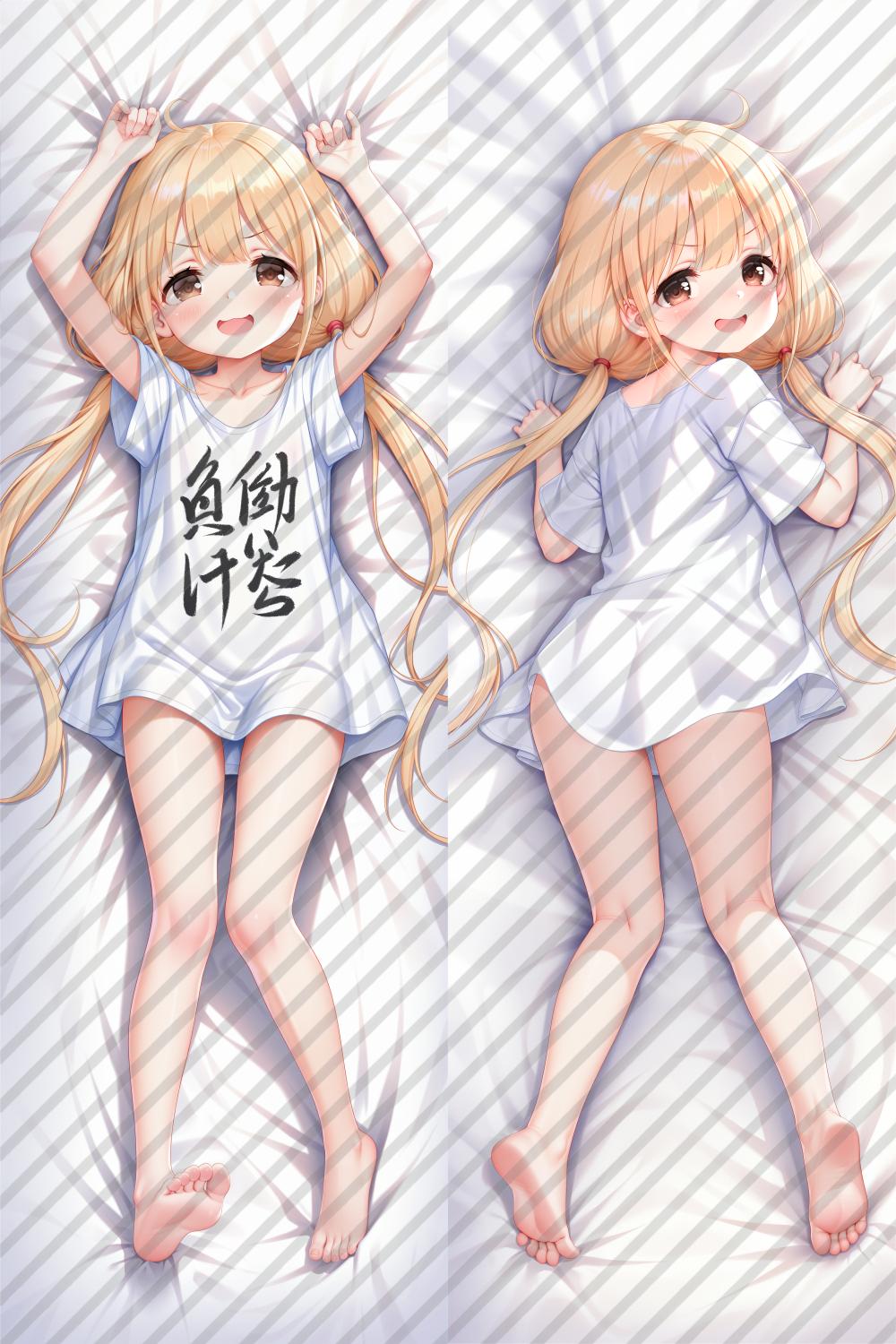 The Idolmaster Cinderella Girls Anzu Futaba Anime Dakimakura Body Pillow Cover image 0