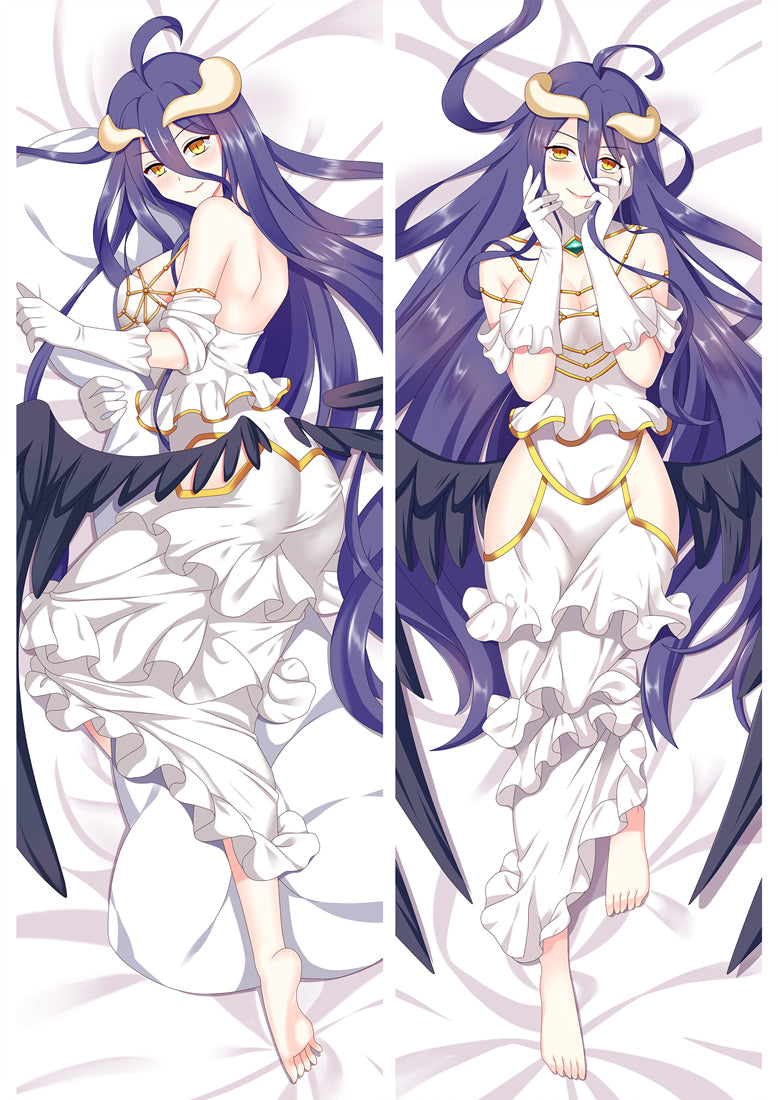 Overlord Albedo Anime Dakimakura Pillow Cover image 0