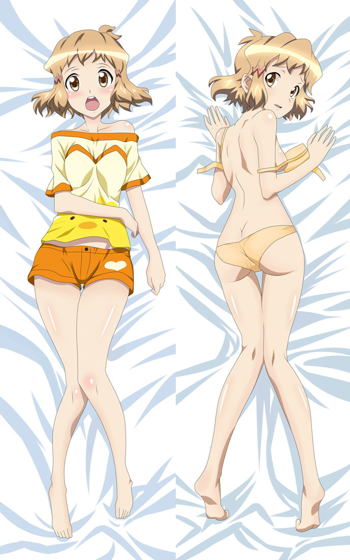 Symphogear Hibiki Tachibana Anime Dakimakura Pillow Cover image 0