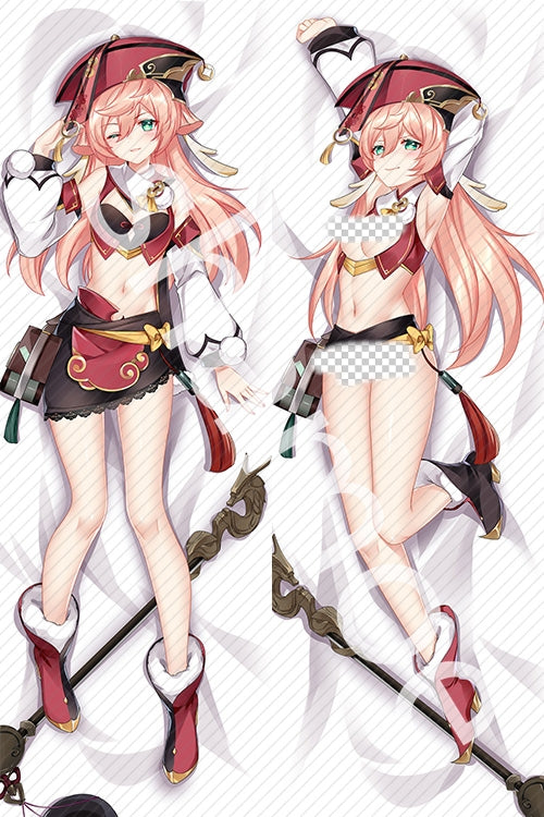 Genshin Impact YanFei Anime Dakimakura Pillow Cover image 0