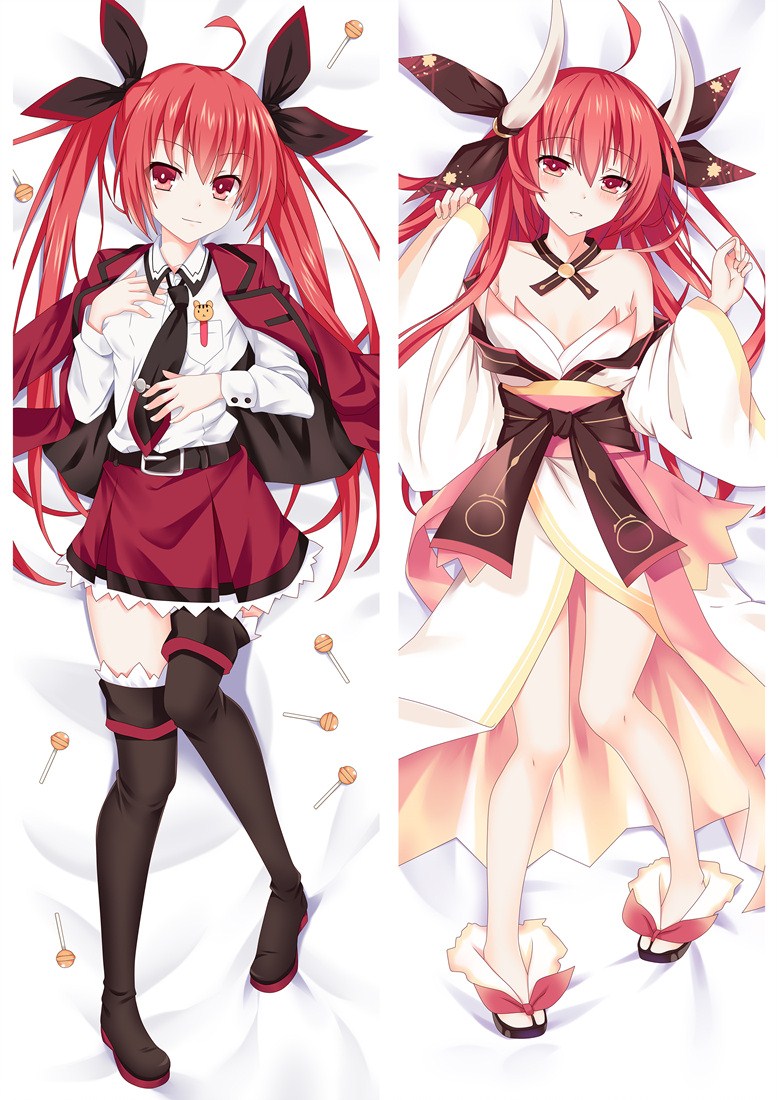 Date A Live Kotori Itsuka Anime Dakimakura Pillow Cover image 0