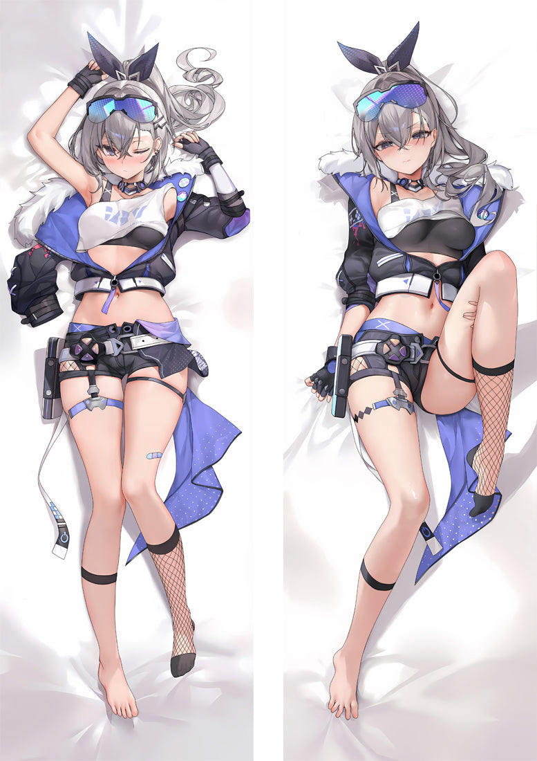 Honkai: Star Rail Silver Wolf Anime Dakimakura Girl Pillow Cover image 0