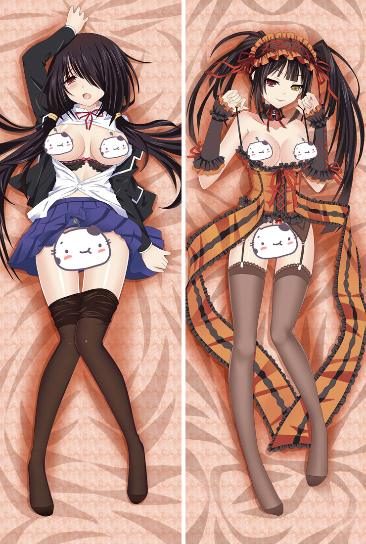 Date A Live Kurumi Tokisaki Anime Dakimakura Pillow Cover image 0