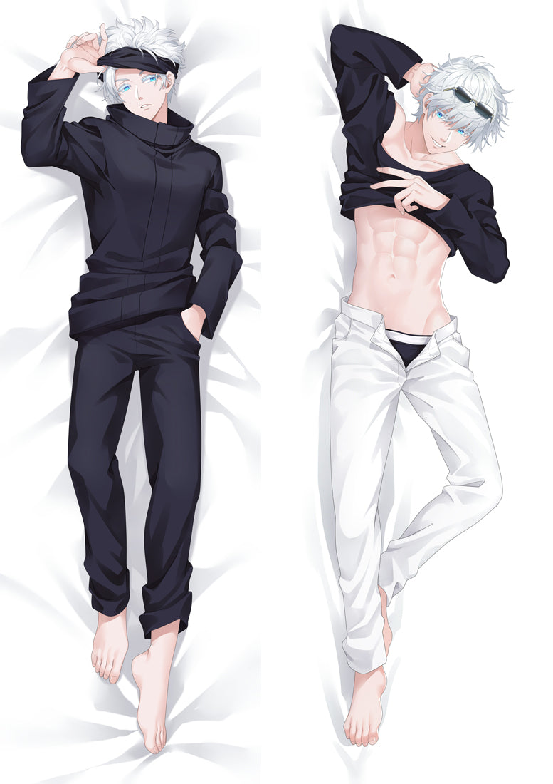 Jujutsu Kaisen Gojo Satoru Anime Dakimakura Body Pillow Cover image 0