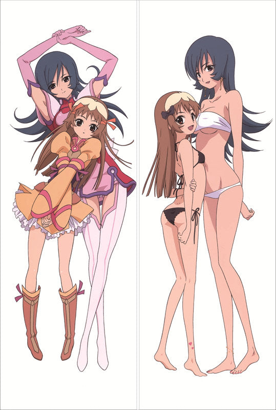 Zoids: Genesis Kotona Elegance + Rei Mii Anime Dakimakura Japanese Pillow Cover image 0