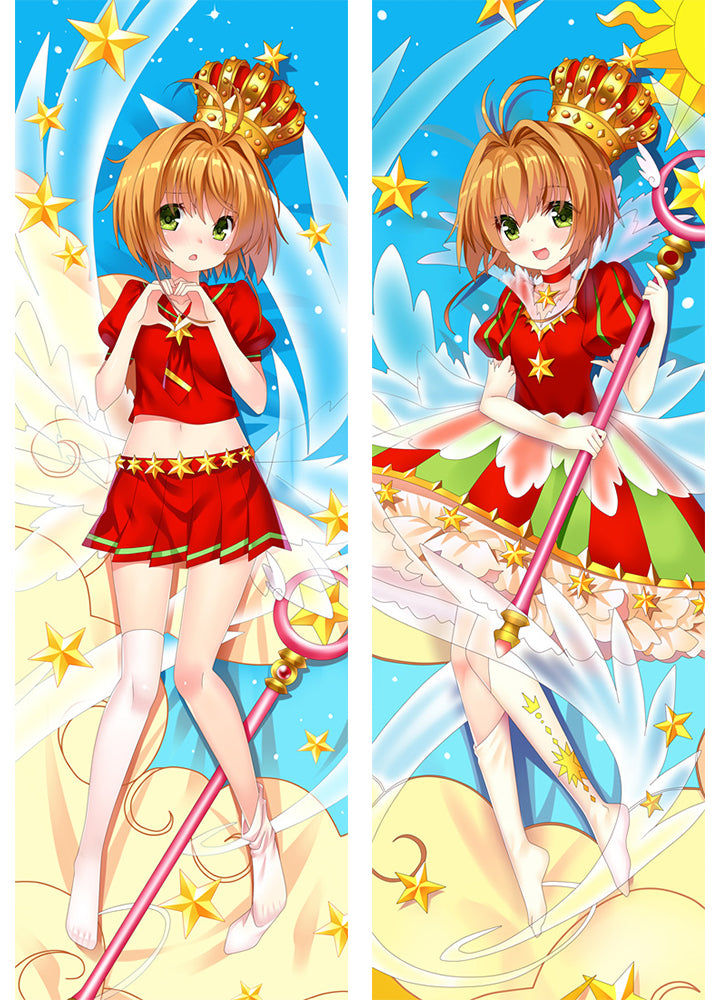 Cardcaptor Sakura Sakura Kinomoto Anime Dakimakura Pillow Cover image 0