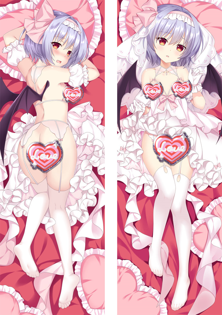 TouHou Project Remilia Scarlet Dakimakura Body Pillow Cover image 0