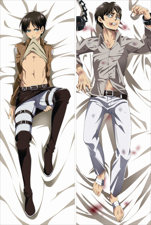 Attack on Titan Levi Ackerman Anime Dakimakura Body Pillow Cover image 0