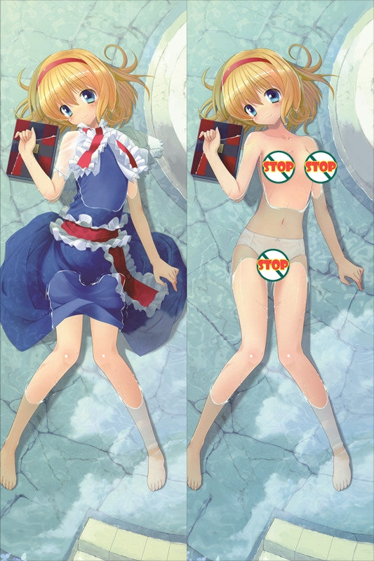 TouHou Project Alice Margatroid Anime Dakimakura Body Pillow Cover image 0