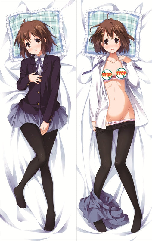 K-ON! Yui Hirasawa Anime Dakimakura Body Pillow Case image 0