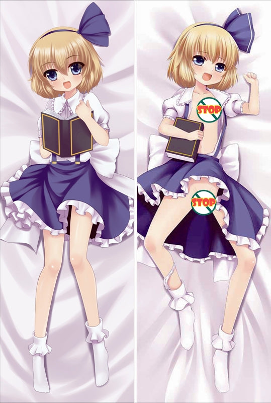 TouHou Project Alice Anime Dakimakura Waifu Pillow Case image 0