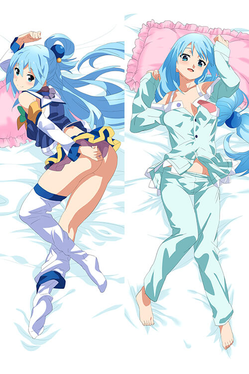 KonoSuba God's Blessing on This Wonderful World Aqua Anime Dakimakura Japanese Hugging Body Pillow Cover image 0