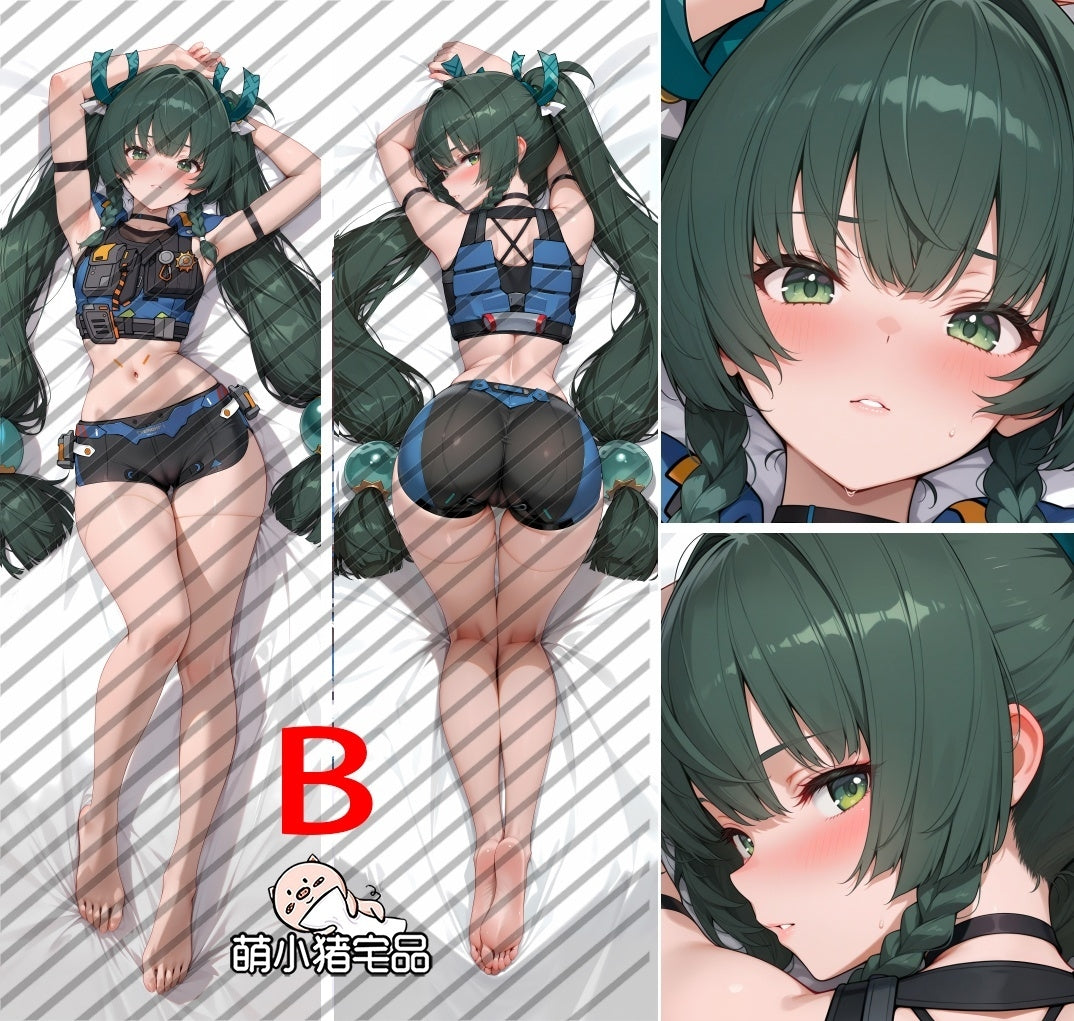 Zenless Zone Zero Qingyi Anime Dakimakura Body Pillow Cover image 0