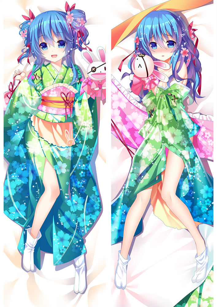 Date A Live Yoshino Anime Dakimakura Pillow Cover image 0