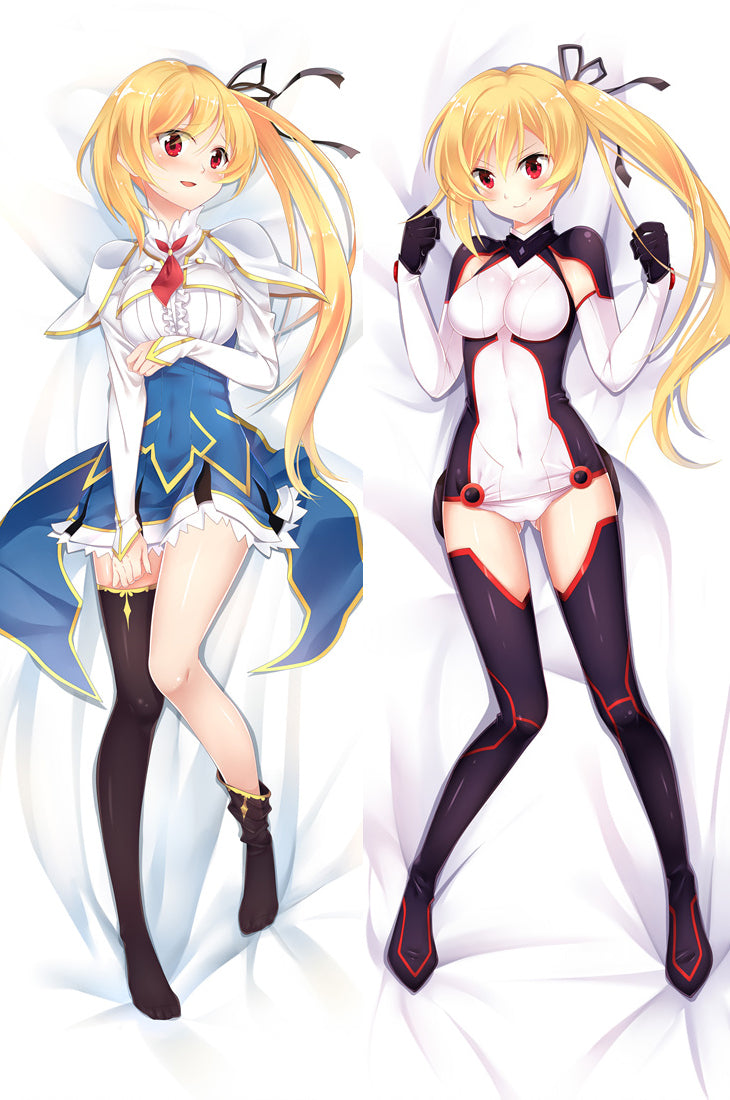 Undefeated Bahamut Chronicle Lisesharte Atismata Anime Dakimakura Pillow Cover image 0