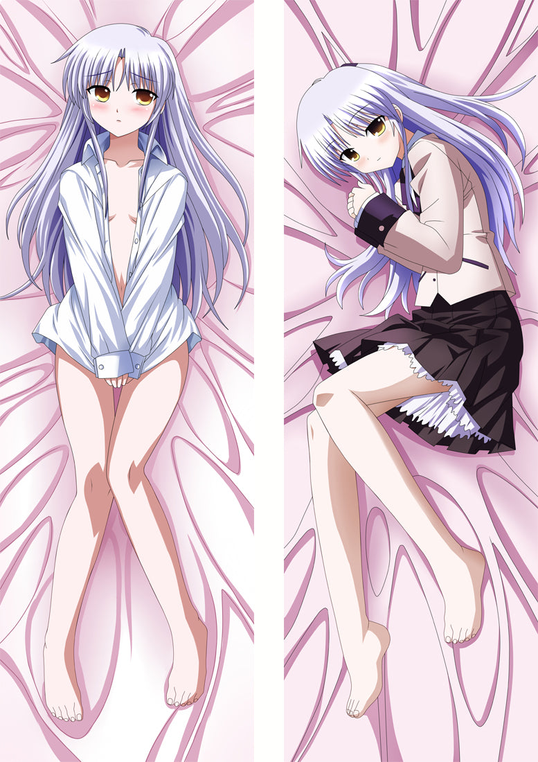 Angel Beats! Irie Miyuki Anime Dakimakura Body Pillow Cover image 0